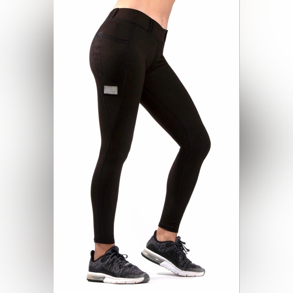 NWOT- "We The People" Defender High Waist 7/8 Tactical Leggings Women's Size L
